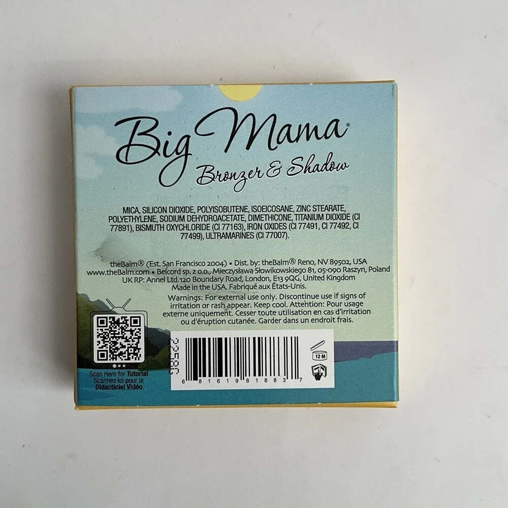 The Balm Big Mama Bronzer & shadow 0.28oz